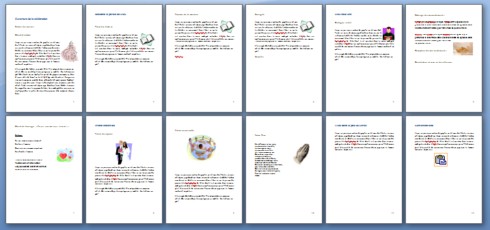 Mise en page livret, nombre de feuillets